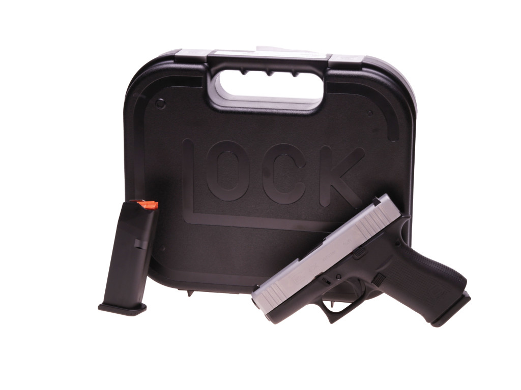 Glock 43X FS, Silver Slide, 9×19mm Parabellum